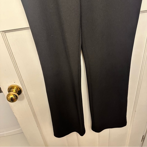 ⭐️ Suzy Shier XL Elegant Black Flare Trousers 32” inseam - Picture 6 of 6